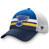 Youth St. Louis Blues Fanatics Branded 2020 NHL Draft Authentic Pro Structured Adjustable Trucker Hat - Pro League Sports Collectibles Inc.