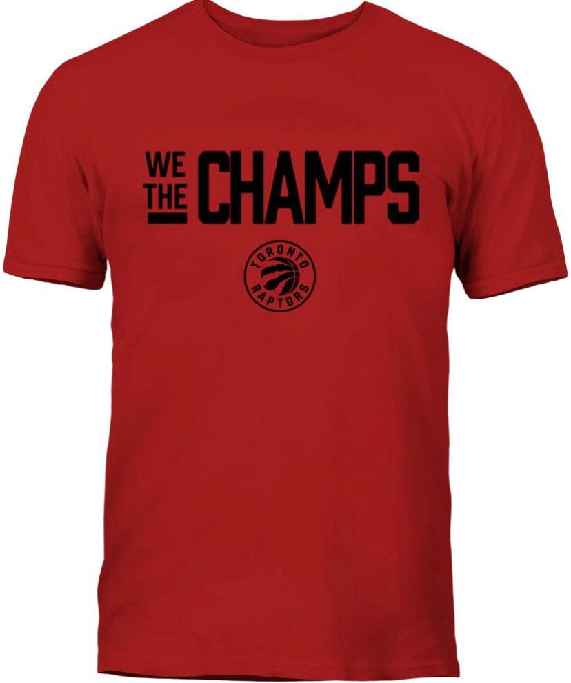 Youth Toronto Raptors Red Champs T-Shirt - Pro League Sports Collectibles Inc.