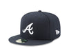 Atlanta Braves New Era Navy Authentic Collection On-Field Alt 59FIFTY Fitted Hat - Pro League Sports Collectibles Inc.