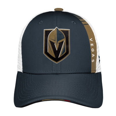 Youth Vegas Golden Knights Fanatics Branded 2022 NHL Draft Authentic Pro On Stage Trucker Adjustable Hat - Pro League Sports Collectibles Inc.