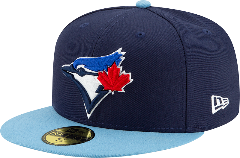 Toronto Blue Jays Black on Black 59fifty Fitted Hat - Pro League