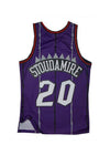Damon Stoudamire Toronto Raptors 1998-99 Purple Mitchell & Ness Swingman Jersey - Pro League Sports Collectibles Inc.