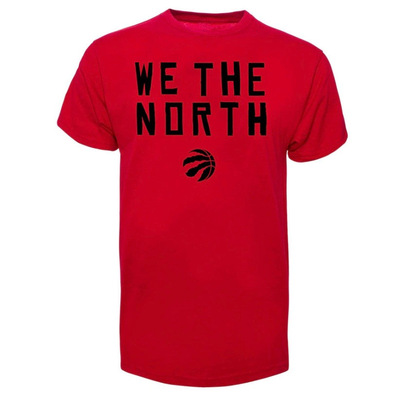 Toronto Raptors 47 Brand We The North Red T-Shirt - Pro League Sports Collectibles Inc.