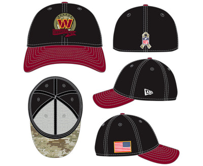 Washington Commanders New Era 2022 Salute To Service - 39THIRTY Flex Hat - Pro League Sports Collectibles Inc.