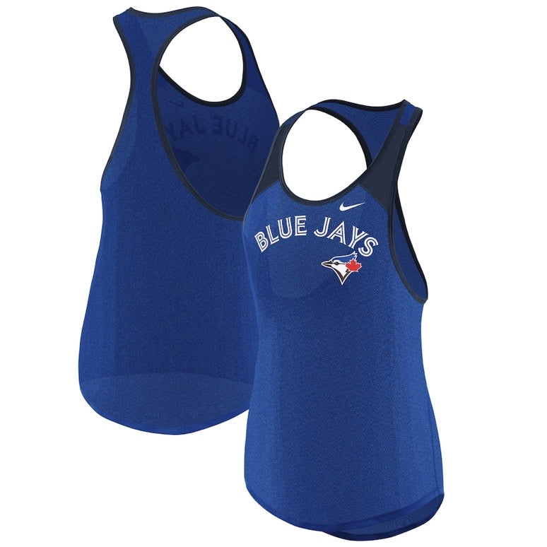 Women’s Toronto Blue Jays Nike Wordmark Legend Royal Tank Top - Pro League Sports Collectibles Inc.