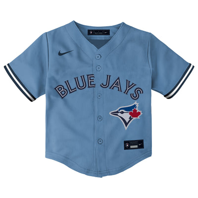 Toddler Toronto Blue Jays Bo Bichette #11 Nike Powder Blue Horizon Replica Team Jersey - Pro League Sports Collectibles Inc.