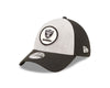 Las Vegas Raiders New Era 2022 Sideline 39THIRTY Historic Flex Hat - Heathered Gray/Black - Pro League Sports Collectibles Inc.