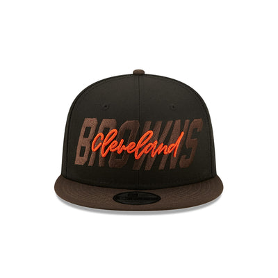 Cleveland Browns New Era 2022 Draft 9Fifty Snapback Hat - Pro League Sports Collectibles Inc.