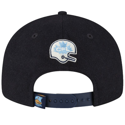 Toronto Argonauts Turf Traditions New Era 9FIFTY Established Snapback Hat - Navy - Pro League Sports Collectibles Inc.