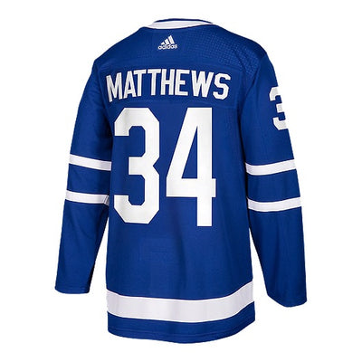 Toronto Maple Leafs Matthews Home Authentic Jersey - Pro League Sports Collectibles Inc.