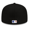 New York Mets New Era Black Alternate Authentic Collection On-Field 59FIFTY Fitted Hat - Pro League Sports Collectibles Inc.
