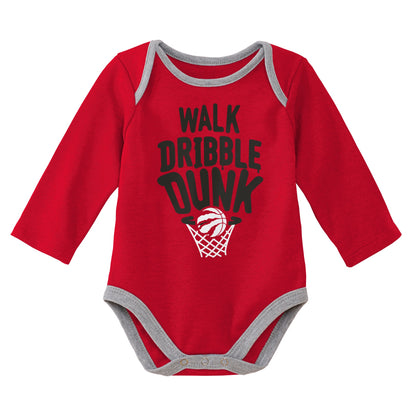 Infant Toronto Raptors 2-Piece Creeper Team Set - Pro League Sports Collectibles Inc.