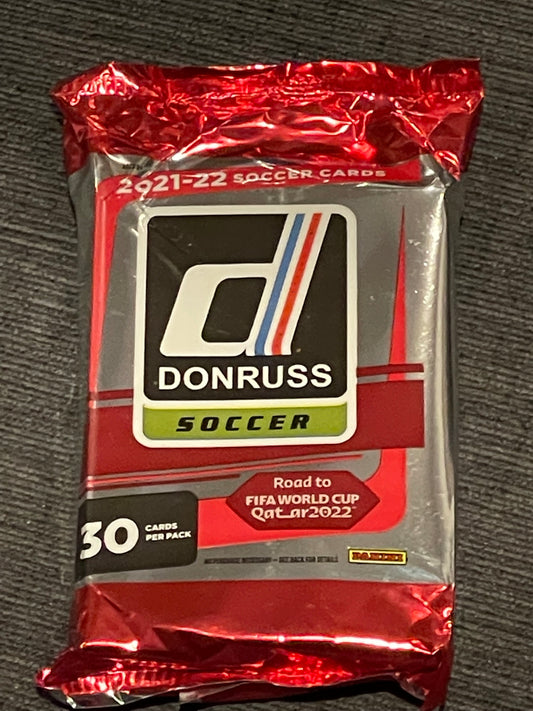 Panini Donruss 2021-22 Soccer Cards FIFA World Cup Jumbo - 1 Pack/ 30 Cards - Pro League Sports Collectibles Inc.