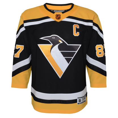 Youth Pittsburgh Penguins Sidney Crosby #87 Retro Reverse Special Edition 2.0 Jersey - Pro League Sports Collectibles Inc.