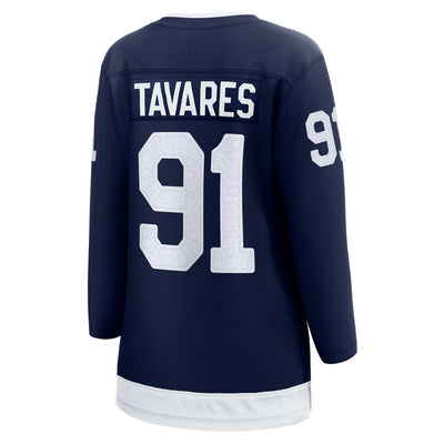 Toronto Maple Leafs John Tavares #91 - 2022 NHL Heritage Classic - Fanatics Breakaway Jersey - Pro League Sports Collectibles Inc.