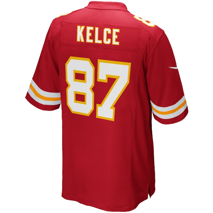 Youth Travis Kelce #15 Red Kansas City Chiefs Nike - Game Jersey - Pro League Sports Collectibles Inc.