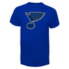 St Louis Blues Royal Fan T-Shirt - Pro League Sports Collectibles Inc.