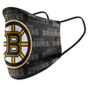 Boston Bruins Wallpaper NHL Face Mask Cover - Pro League Sports Collectibles Inc.