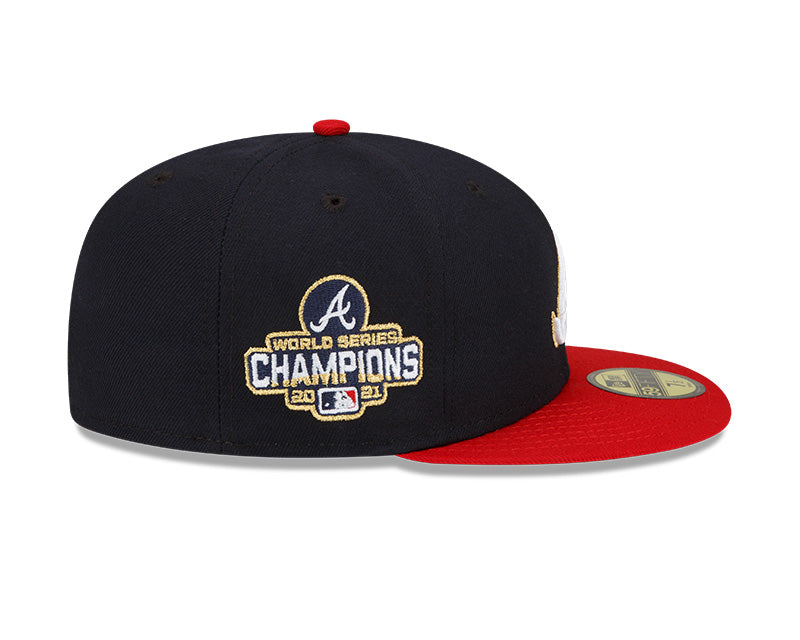 New Era Atlanta Braves 2021 World Series Champions 59FIFTY Fitted Hat