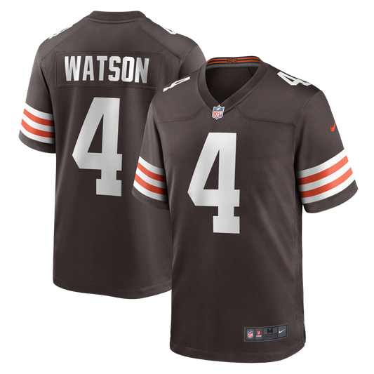 Deshaun Watson #4 Cleveland Browns - Nike Game Finished Player Jersey - Pro League Sports Collectibles Inc.