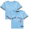 Child Toronto Blue Jays Nike Powder Blue Horizon Alternate Replica Team Jersey - Pro League Sports Collectibles Inc.