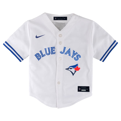 Infant Toronto Blue Jays Nike White Replica Team Jersey - Pro League Sports Collectibles Inc.