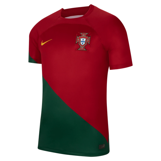 Portugal National Team World Cup 2022 Stadium Red Home Nike Jersey - Pro League Sports Collectibles Inc.