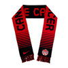 Canada National Soccer Team "WE CAN" Nike Red/Black Jacquard Local Scarf - Pro League Sports Collectibles Inc.