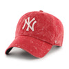 New York Yankees Red Gamut Clean Up '47 Brand Adjustable Hat - Pro League Sports Collectibles Inc.