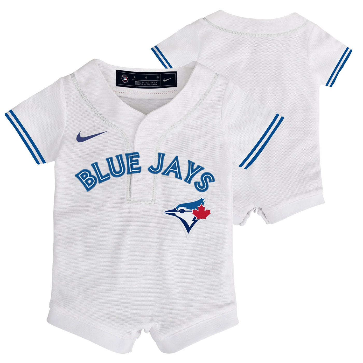 Infant Toronto Blue Jays Love Of Baseball Girl 3 Piece Creeper Set