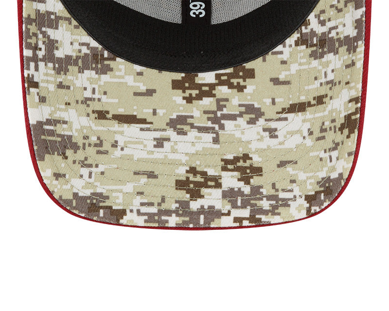 San Francisco 49ers M 59FIFTY NFL Salute To Service 22 Black/Camo