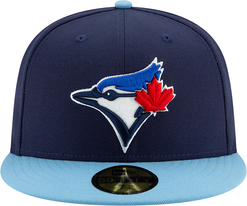Toronto Blue Jays New Era Black & White Low Profile 59FIFTY Fitted Hat