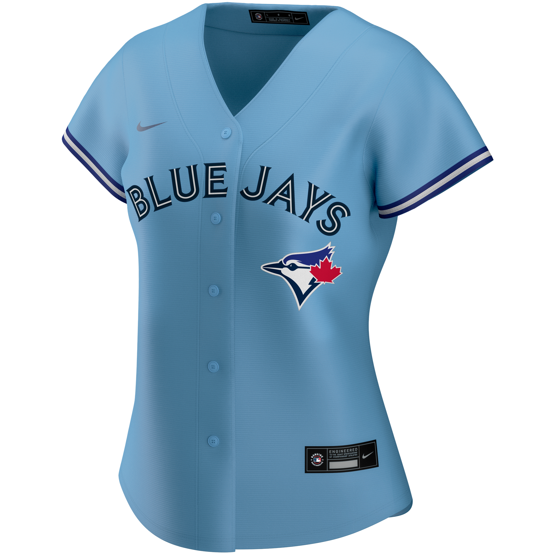 Women’s Toronto Blue Jays Nike Horizon Blue Alternate Replica Game Jersey - Pro League Sports Collectibles Inc.