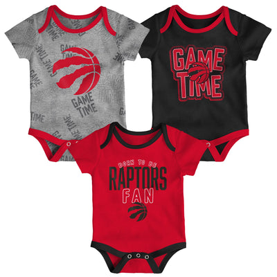 Infant Toronto Raptors 3-Piece Game Time Team Set - Pro League Sports Collectibles Inc.