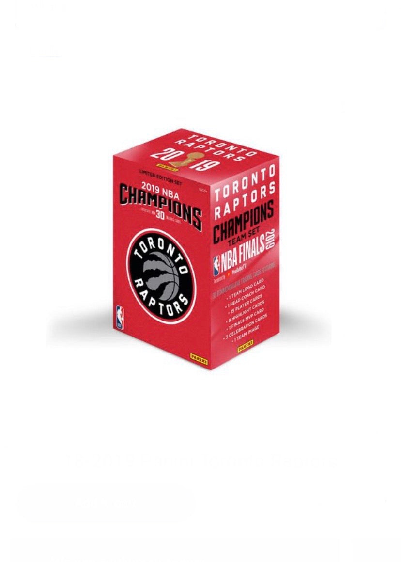 PANINI Toronto Raptors 2019 NBA Championship Set - Pro League Sports Collectibles Inc.