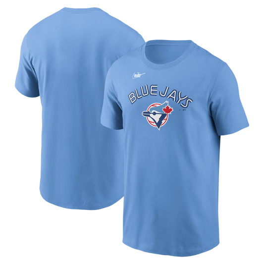 Toronto Blue Jays Nike Powder Blue Cooperstown Collection T-Shirt - Pro League Sports Collectibles Inc.