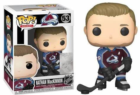 NHL POP! Funko Colorado Avalanche Nathan MacKinnon Vinyl Figure #53 - Pro League Sports Collectibles Inc.