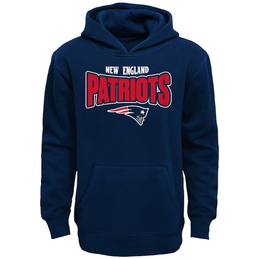 Youth New England Patriots Draft Pick Pullover Hoodie - Pro League Sports Collectibles Inc.