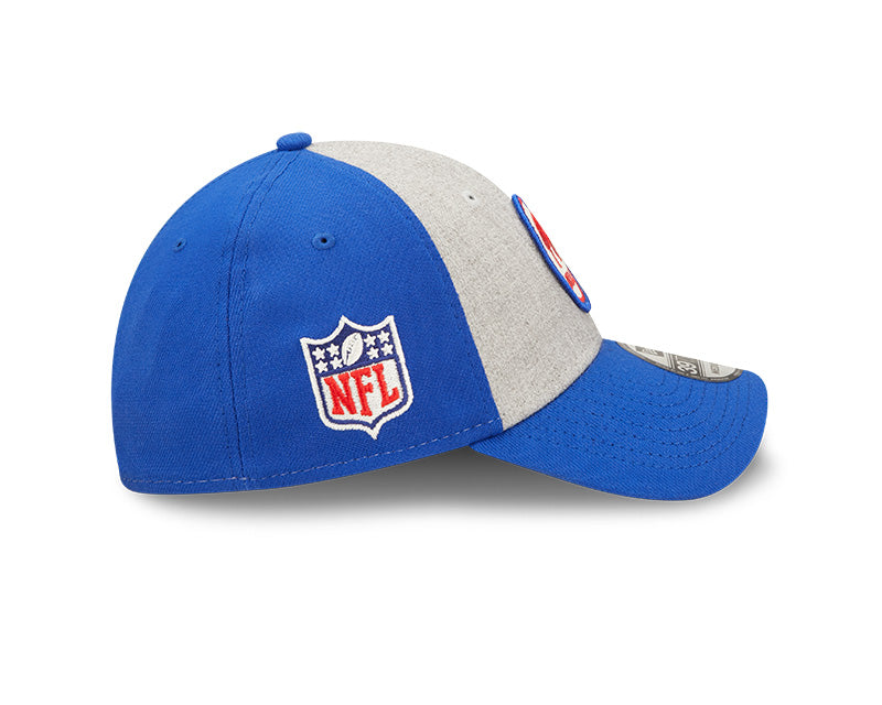 Men's New Era Heathered Gray/Royal Buffalo Bills 2022 Sideline