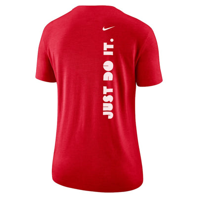 Women's Canada National Soccer Team Nike Just Do It Core Crew-Neck T-Shirt - Red - Pro League Sports Collectibles Inc.