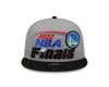 Golden State Warriors 2022 Western Conference Champions -New Era Locker Room 9FIFTY Snapback Adjustable Hat - Pro League Sports Collectibles Inc.