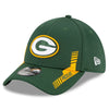 Green Bay Packers 2021 New Era NFL Sideline Home 39THIRTY Flex Hat - Pro League Sports Collectibles Inc.