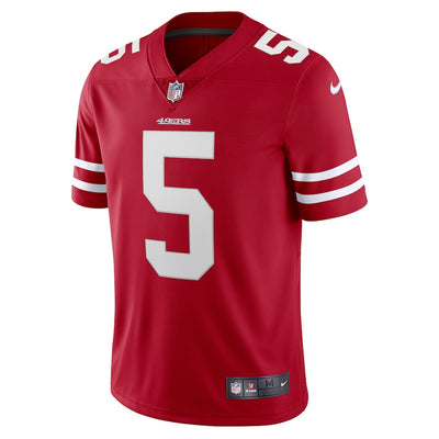 Trey Lance San Francisco 49ers Scarlet Nike Vapor Limited Jersey - Pro League Sports Collectibles Inc.