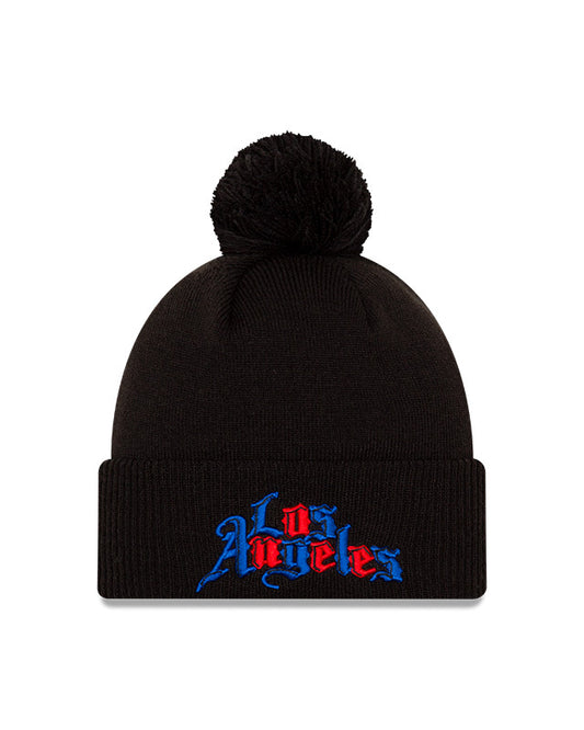 Los Angeles Clippers Alternate New Era City Series 20 Pom knit Toque - Pro League Sports Collectibles Inc.