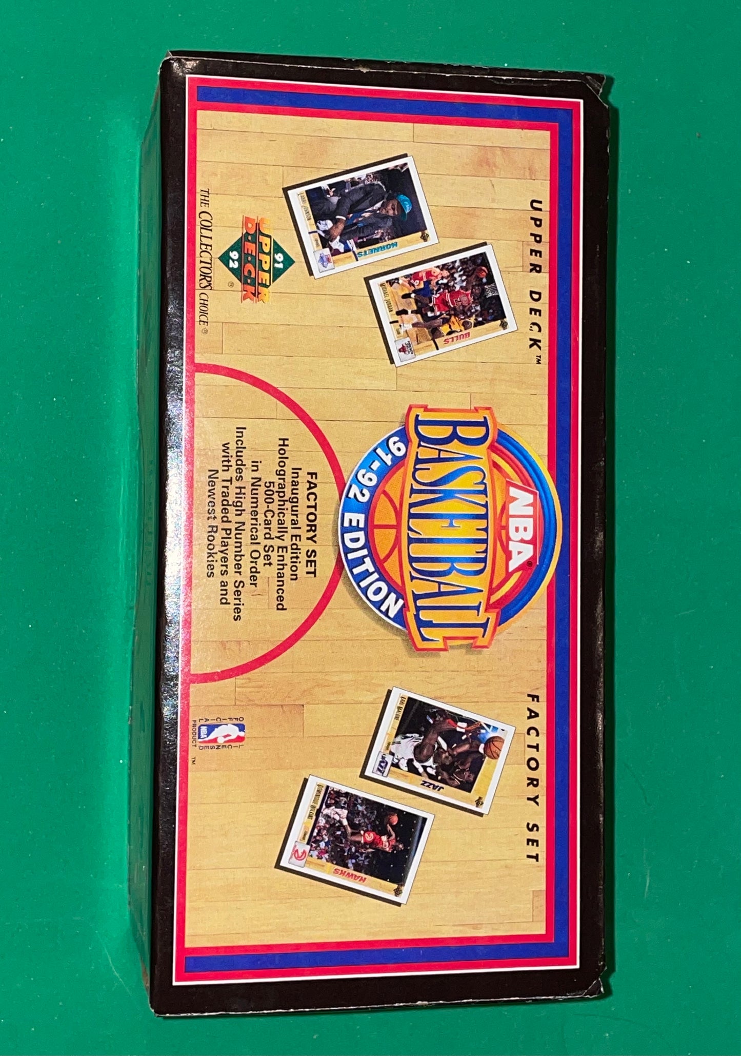 VINTAGE 1991-92 Upper Deck NBA Basketball Factory Sealed Set - 500 Cards - Pro League Sports Collectibles Inc.