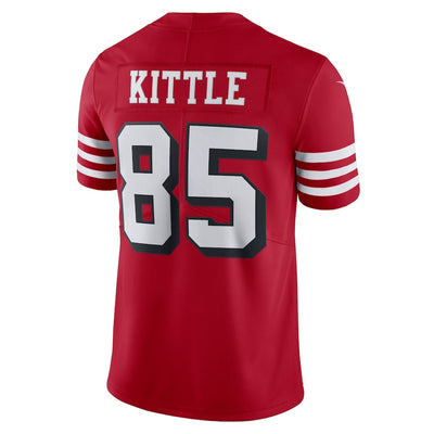 George Kittle San Francisco 49ERS Red Alternate Nike Limited Jersey - Pro League Sports Collectibles Inc.