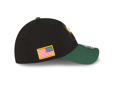 Green Bay Packers New Era 2022 Salute To Service - 39THIRTY Flex Hat - Pro League Sports Collectibles Inc.