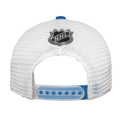 Youth Winnipeg Jets Fanatics Branded 2022 NHL Draft Authentic Pro On Stage Trucker Adjustable Hat - Pro League Sports Collectibles Inc.