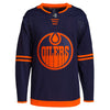Edmonton Oilers Adidas Navy Alternate Authentic Pro Jersey - Pro League Sports Collectibles Inc.