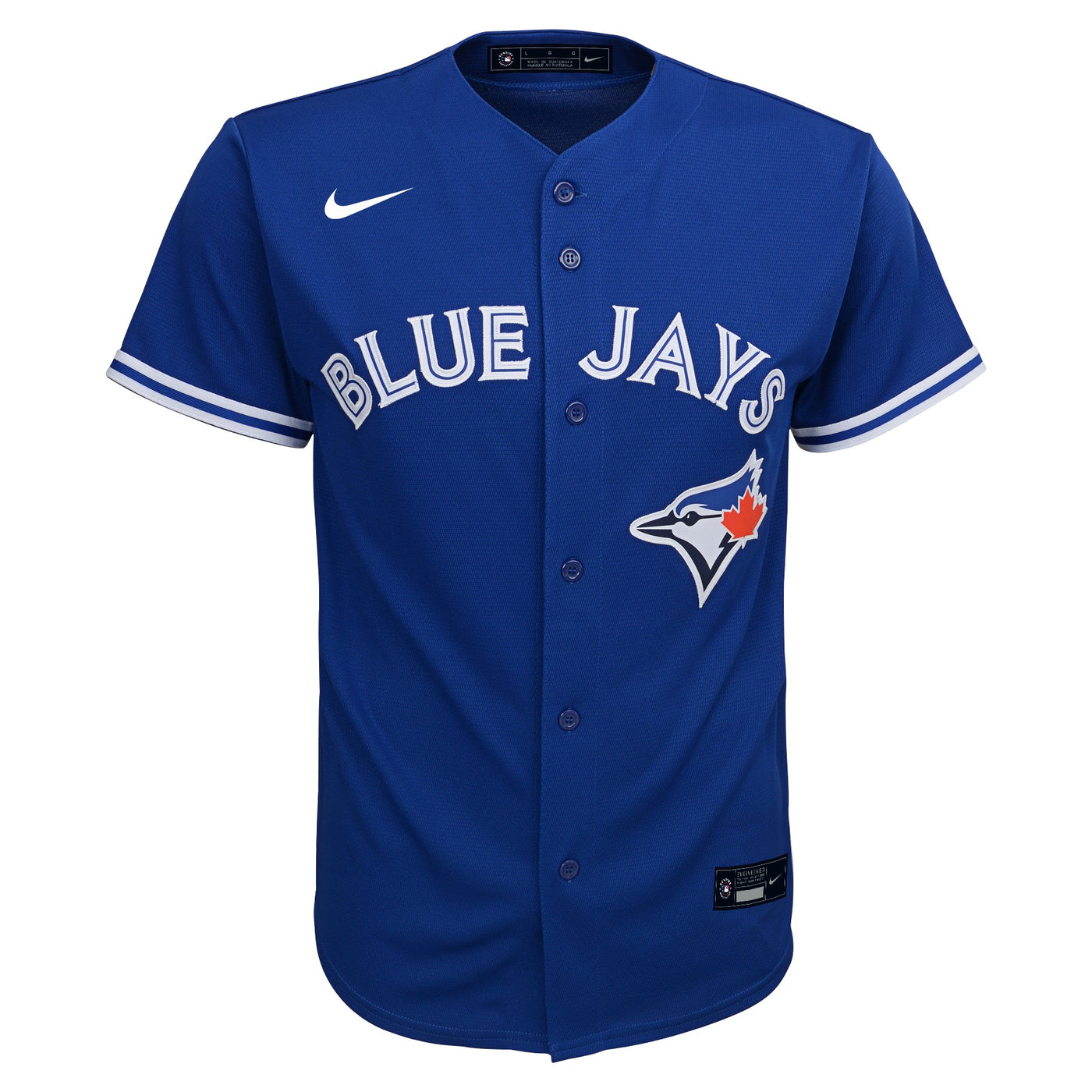 Nike Men's Toronto Blue Jays Vladimir Guerrero Jr. #27 Blue T-Shirt